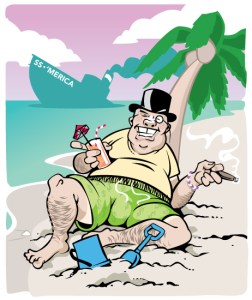 Fat-Cat-on-the-Beach